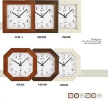 Designové nástěnné hodiny 02822R Lowell 27cm