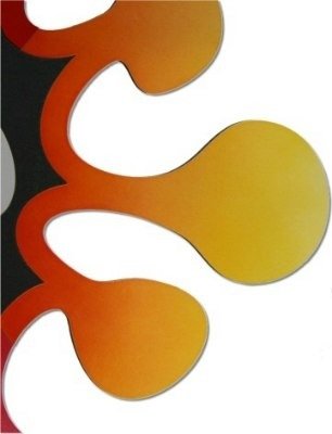 Designové nástěnné hodiny 1345 Calleadesign 40cm