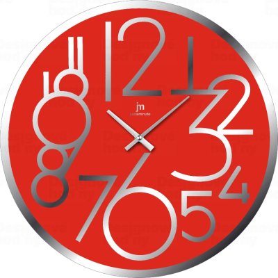Designové nástěnné hodiny 14892R Lowell 38cm