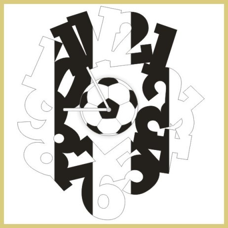 Designové nástěnné hodiny 1513 Calleadesign 30cm