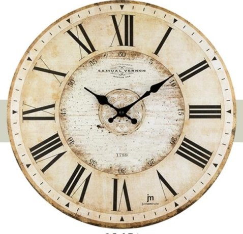 Designové nástěnné hodiny 21456 Lowell  34cm