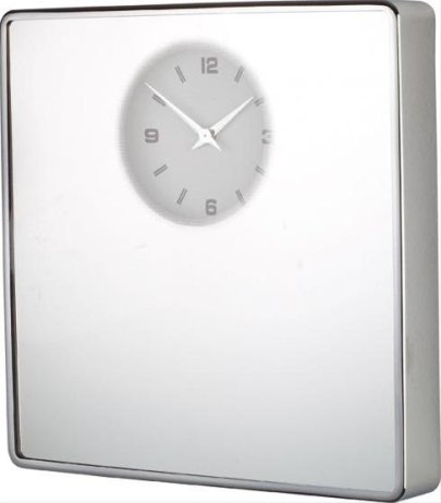 Designové nástěnné hodiny 22647 Balvi mirror 34cm