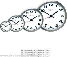 Designové nástěnné hodiny 2521 Nextime Arabic white 34cm