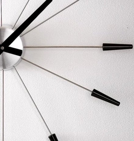 Designové nástěnné hodiny 2610di Nextime Plug Inn color 60cm