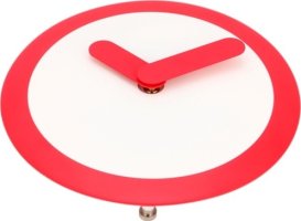 Nástěnné hodiny 2615ro Nextime Stripey red 25cm