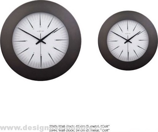 Designové nástěnné hodiny 2944 Nextime Colt 34cm