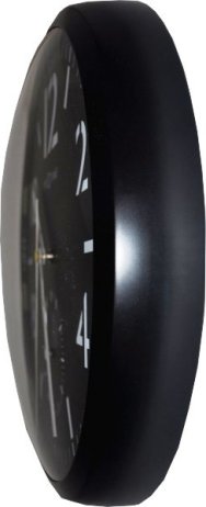 Designové nástěnné hodiny 3049 Nextime Serious black 32cm