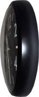 Designové nástěnné hodiny 3050 Nextime Serious black 32cm