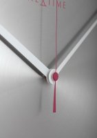 Designové nástěnné hodiny 3053wi Nextime Dash white 35cm