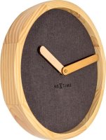 Designové nástěnné hodiny 3155br Nextime Jeans Calm 30cm