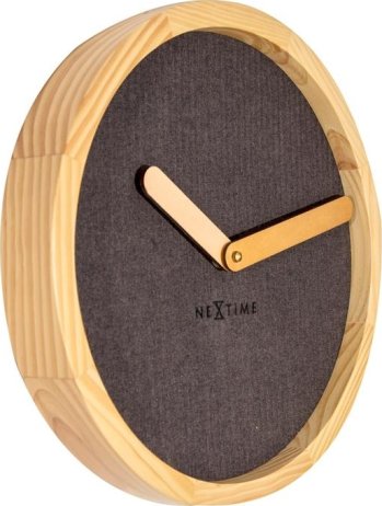Designové nástěnné hodiny 3155br Nextime Jeans Calm 30cm