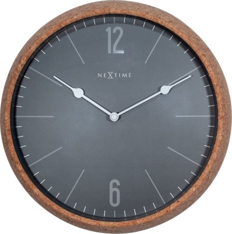 Designové nástěnné hodiny 3509gs Nextime Cork 30cm