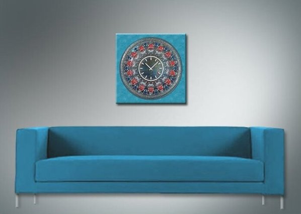 Designové nástěnné hodiny 3800-0002 DX-time 40cm