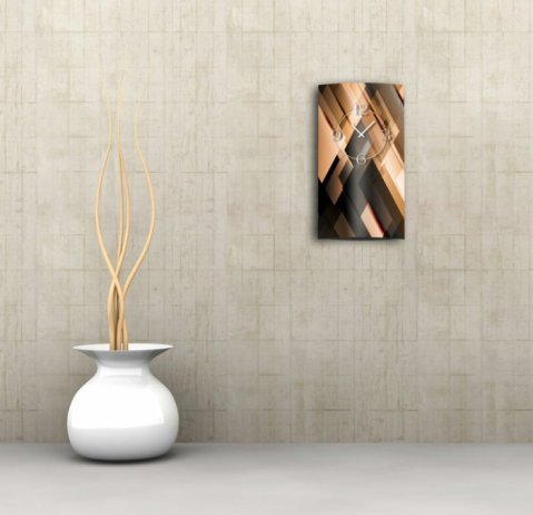 Designové nástěnné hodiny 3D-0177 DX-time 48cm
