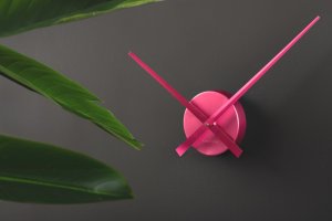 Designové nástěnné hodiny 4348PI Karlsson 48cm