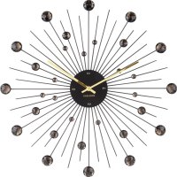 Designové nástěnné hodiny 4859BK Karlsson 50cm