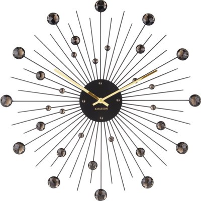 Designové nástěnné hodiny 4859BK Karlsson 50cm
