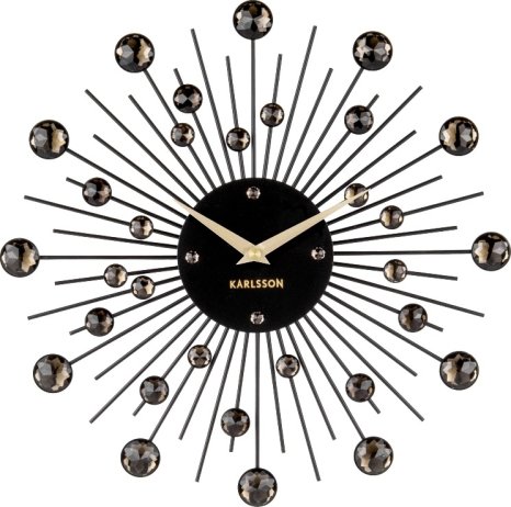 Designové nástěnné hodiny 4860BK Karlsson 30cm