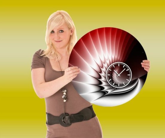 Designové nástěnné hodiny 5073-0002 DX-time 40cm