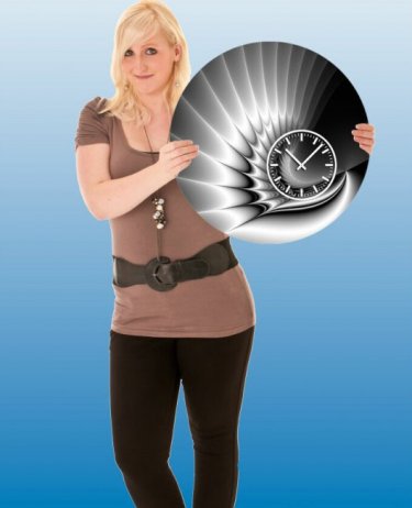 Designové nástěnné hodiny 5085-0002 DX-time 40cm