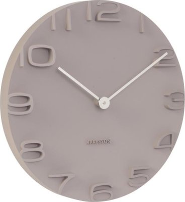 Designové nástěnné hodiny 5311GY Karlsson 42cm