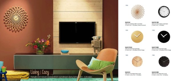 Designové nástěnné hodiny 5394 Karlsson 60cm