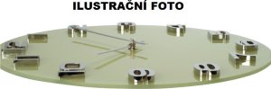 Designové nástěnné hodiny 5489GY Karlsson 35cm