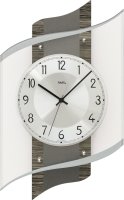 Designové nástěnné hodiny 5519 řízené rádiovým signálem AMS 48cm