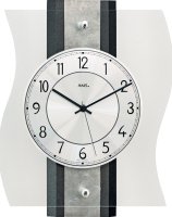 Designové nástěnné hodiny 5538 AMS řízené rádiovým signálem 36cm