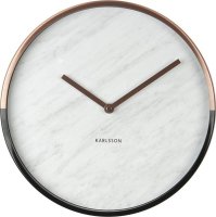 Designové nástěnné hodiny 5605WH Karlsson 30cm