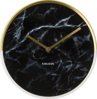 Designové nástěnné hodiny 5606BK Karlsson 30cm