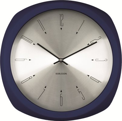 Designové nástěnné hodiny 5626BL Karlsson 31cm