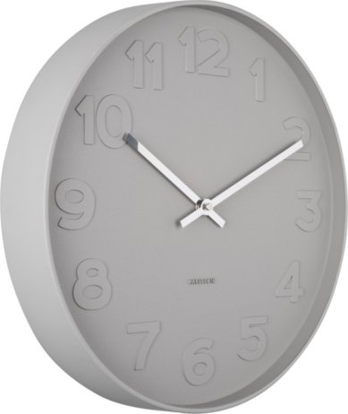 Designové nástěnné hodiny 5636WG Karlsson 38cm