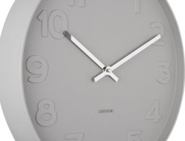 Designové nástěnné hodiny 5636WG Karlsson 38cm