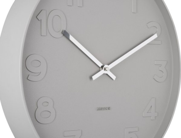 Designové nástěnné hodiny 5636WG Karlsson 38cm