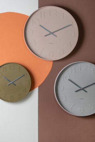 Designové nástěnné hodiny 5636WG Karlsson 38cm