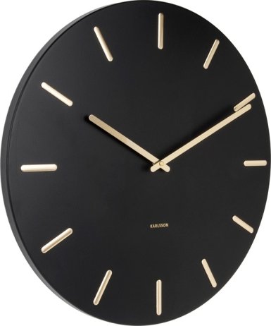 Designové nástěnné hodiny 5716BK Karlsson 45cm