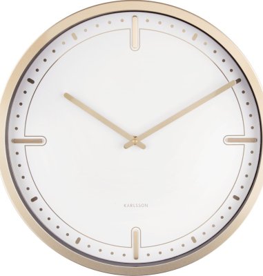 Designové nástěnné hodiny 5727WH Karlsson 42cm