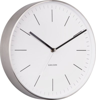Designové nástěnné hodiny 5732WH Karlsson 28cm