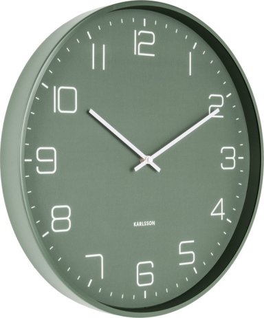 Designové nástěnné hodiny 5751GR Karlsson 40cm