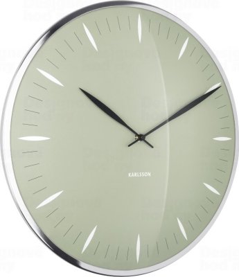 Designové nástěnné hodiny 5761GR Karlsson 40cm