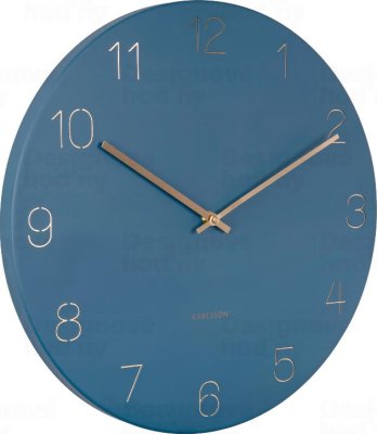 Designové nástěnné hodiny 5762BL Karlsson 40cm