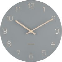Designové nástěnné hodiny 5788GY Karlsson 30cm