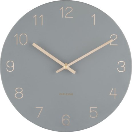 Designové nástěnné hodiny 5788GY Karlsson 30cm