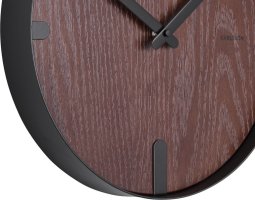 Designové nástěnné hodiny 5794BK Karlsson 30cm