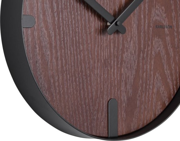 Designové nástěnné hodiny 5794BK Karlsson 30cm