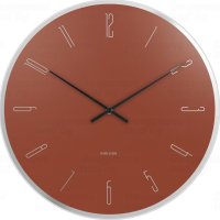 Designové nástěnné hodiny 5800BR Karlsson 40cm