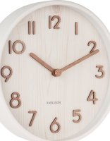 Designové nástěnné hodiny 5808WH Karlsson 22cm