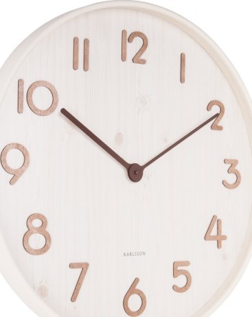 Designové nástěnné hodiny 5810WH Karlsson 60cm