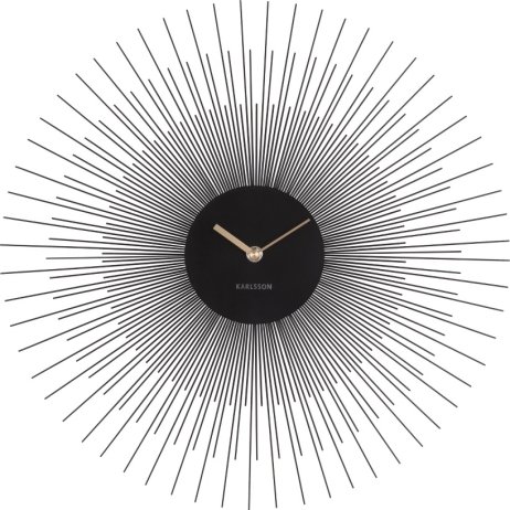 Designové nástěnné hodiny 5817BK Karlsson 45cm